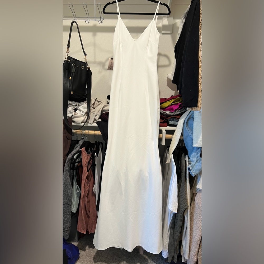 Katie May Bambi Gown in Ivory (size 4)